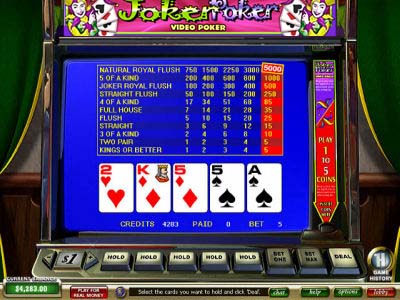 Video Poker Joker Poker