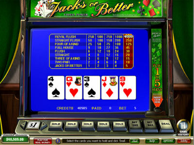 Video Poker Jacks or Better